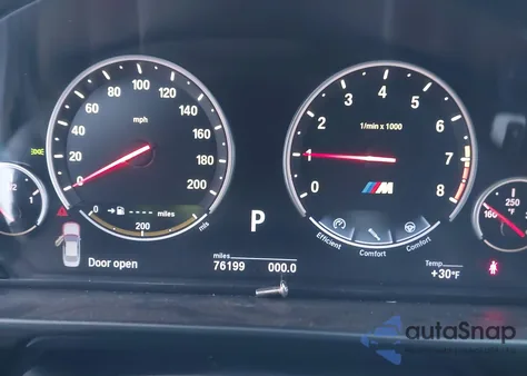 2013 BMW M5 from USA, damaged, VIN WBSFV9C52DC773301